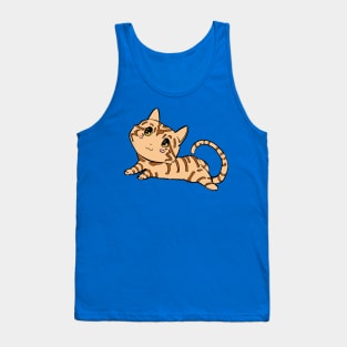 Shelter Cats - Orange Tabby Tank Top